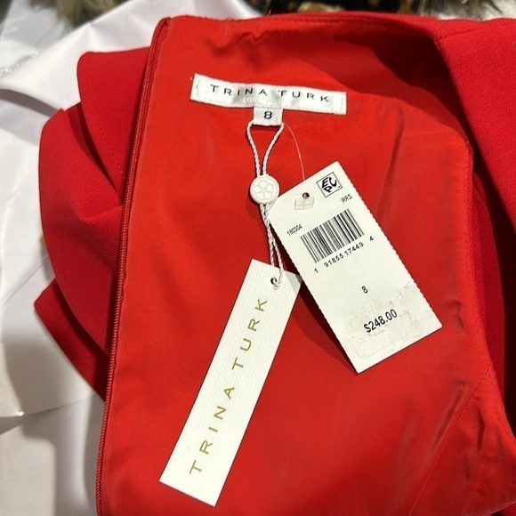 Trina Turk Spumante Fit and Flare Dress Size 8 - NWT - Picture 5 of 7